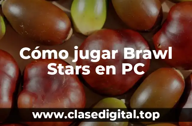 Cómo jugar Brawl Stars en PC