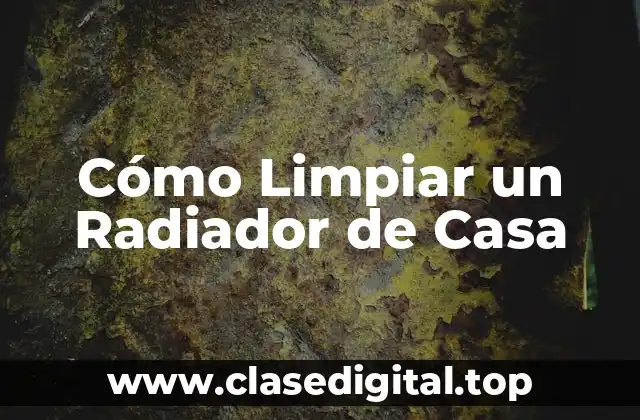¿Por qué es Importante Limpiar los Radiadores?
