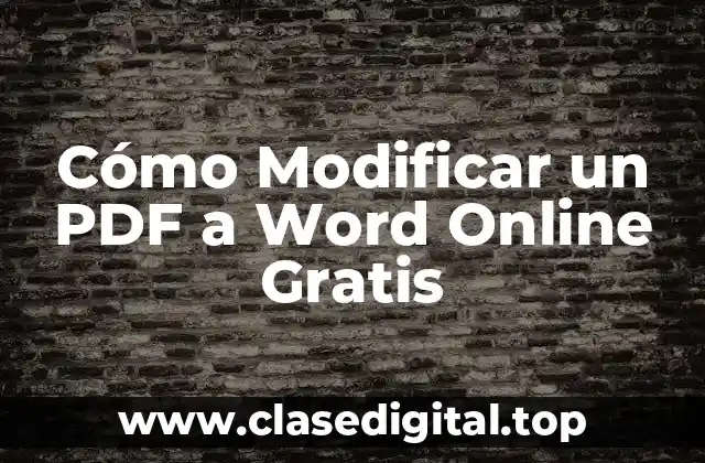 ¿Por qué Convertir un PDF a Word es Importante?