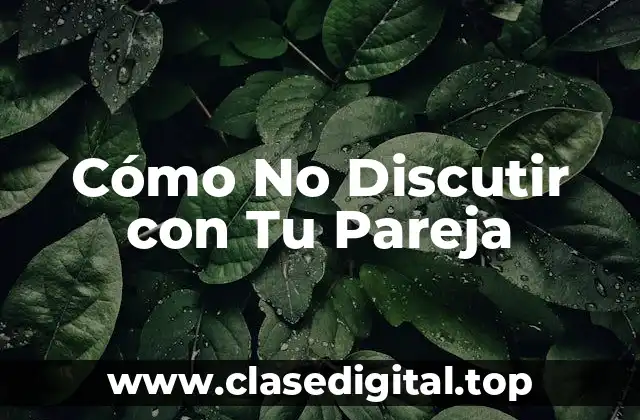 ¿Por qué las Discusiones son Tan Comunes en las Parejas?