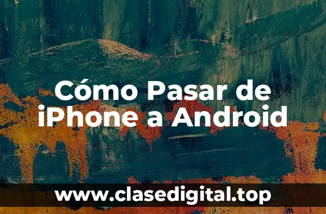 Preparación para el Cambio: Lo que Debes Saber Antes de Dejar Tu iPhone