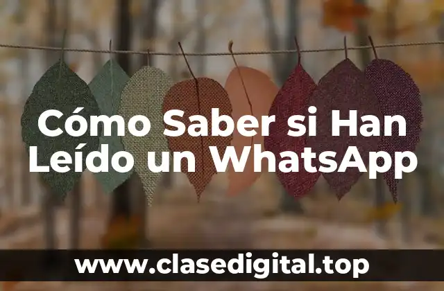 ¿Por Qué es Importante Saber si Han Leído un WhatsApp?
