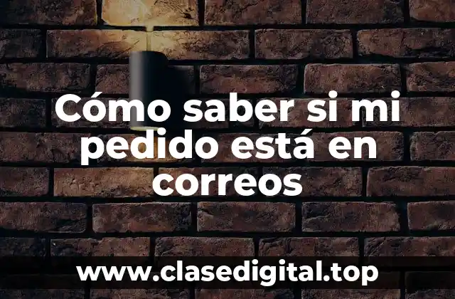 Conocer el estado de tu pedido: ¿Por qué es importante?