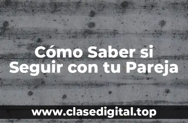 Señales de una Relación Saludable