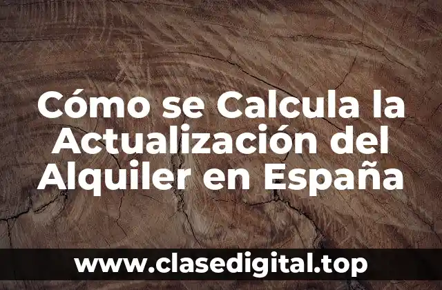 La Fórmula de Actualización del Alquiler