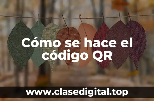¿Cuáles son los componentes de un código QR?