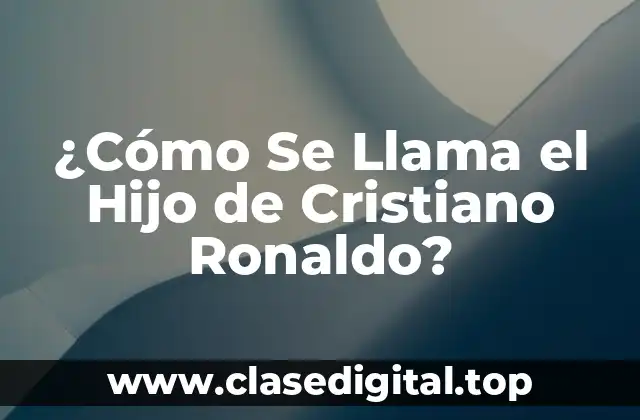 La Vida Personal de Cristiano Ronaldo