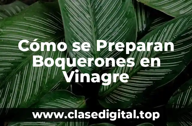 Historia de los Boquerones en Vinagre