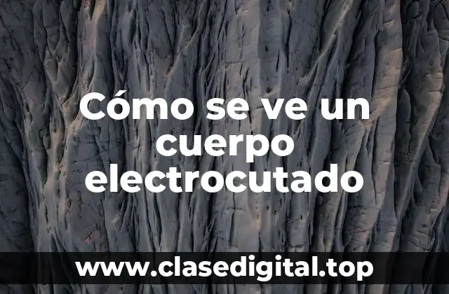 Cómo funciona la electricidad en el cuerpo humano