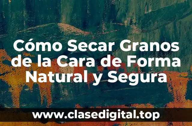 ¿Qué Son los Granos de la Cara?