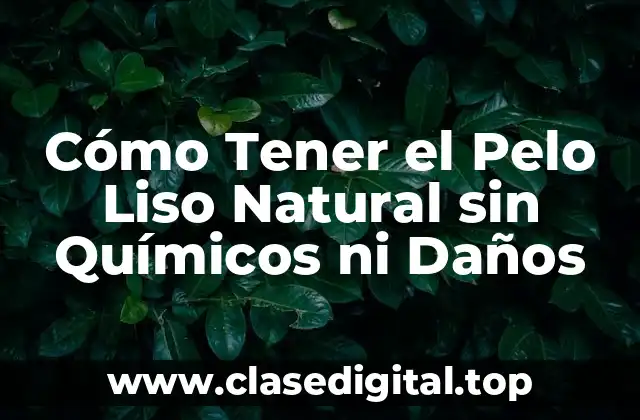 ¿Por qué es Importante Cuidar el Pelo de Forma Natural?