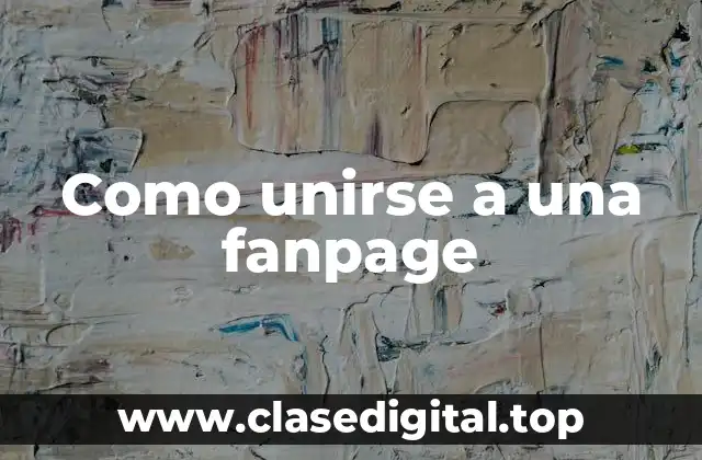 Ejemplos de fanpages