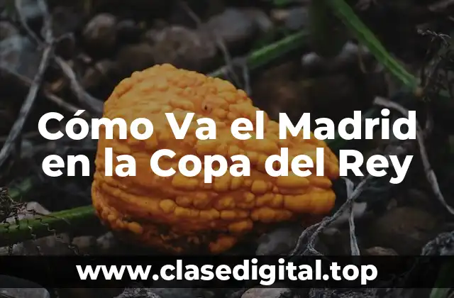 Cómo Va el Madrid en la Copa del Rey