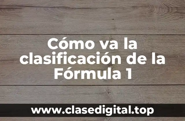 Cómo se asignan los puntos en la Fórmula 1