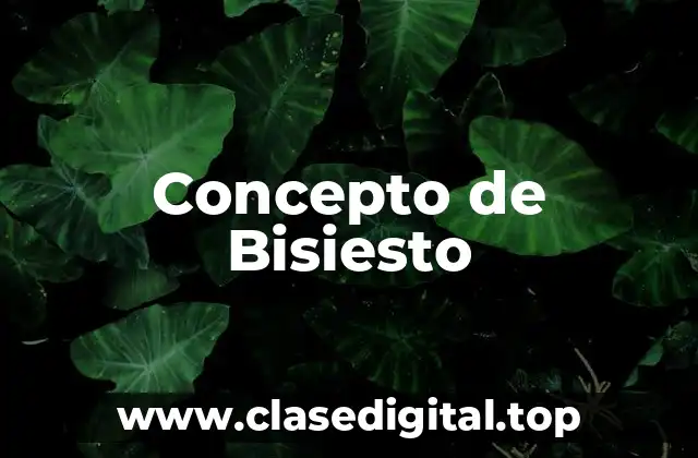 Concepto de Bisiesto