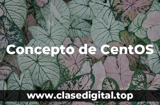 Concepto de CentOS