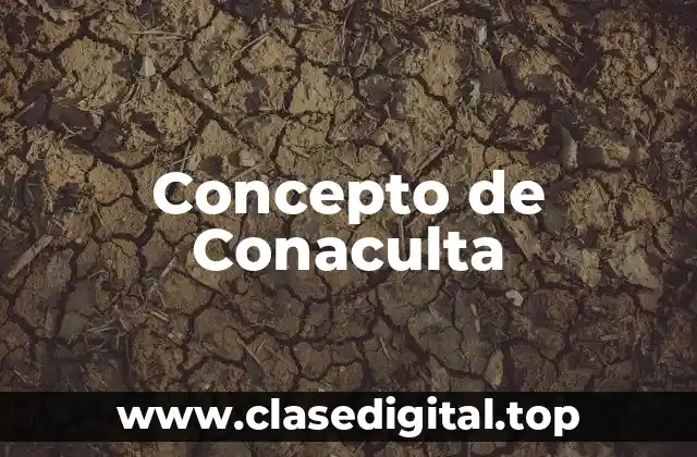 Concepto de Conaculta