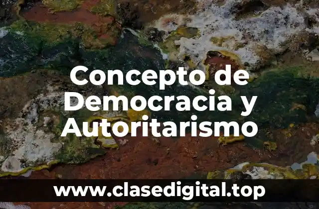 📗 Concepto de Democracia