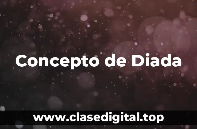 Concepto de Diada