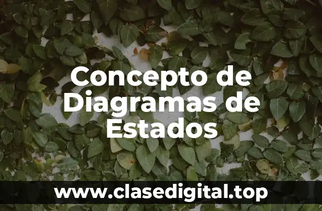 Concepto de Diagramas de Estados
