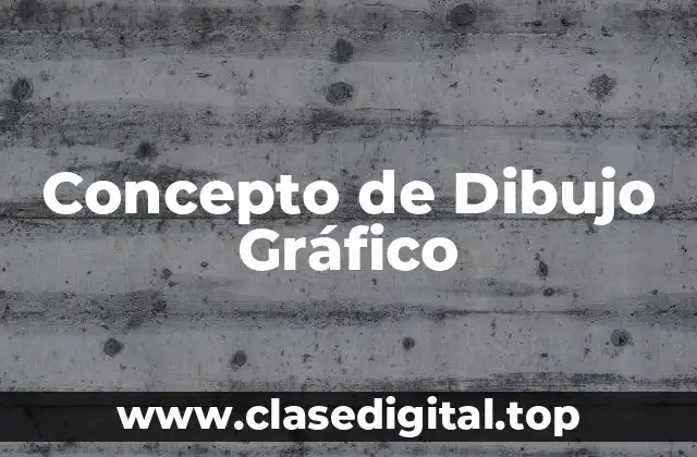 Concepto de Dibujo Gráfico