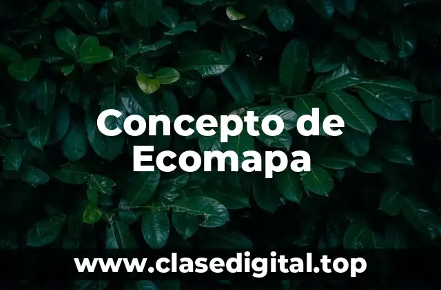 Concepto de Ecomapa