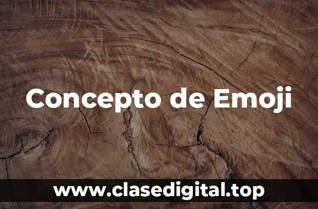 Concepto de Emoji