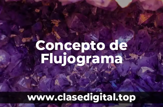 📗 Concepto de Flujograma