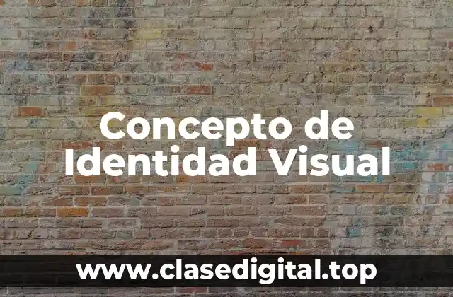 Concepto de Identidad Visual