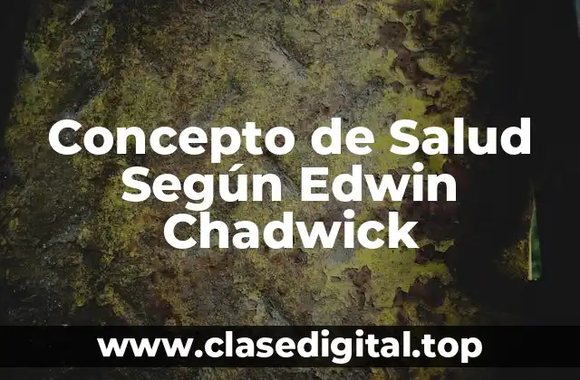 📗 Concepto de Salud