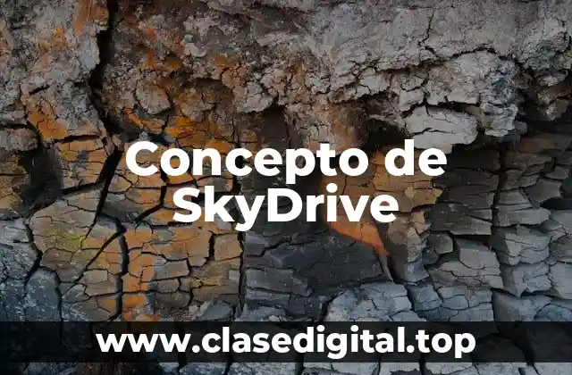 Concepto de SkyDrive