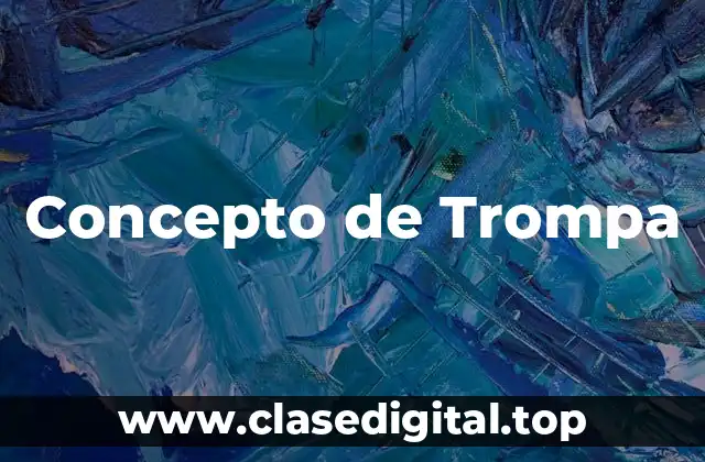 Concepto de Trompa
