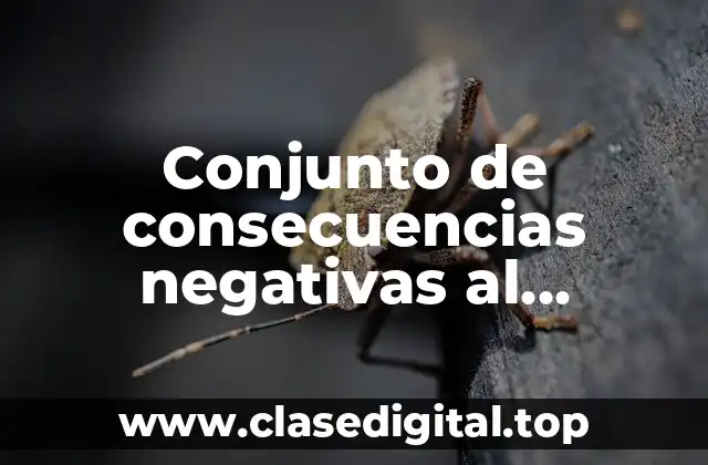Conjunto de consecuencias negativas al manifestar enojo de manera