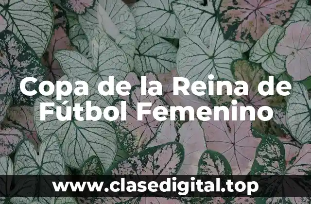 Orígenes y Evolución de la Copa de la Reina de Fútbol Femenino