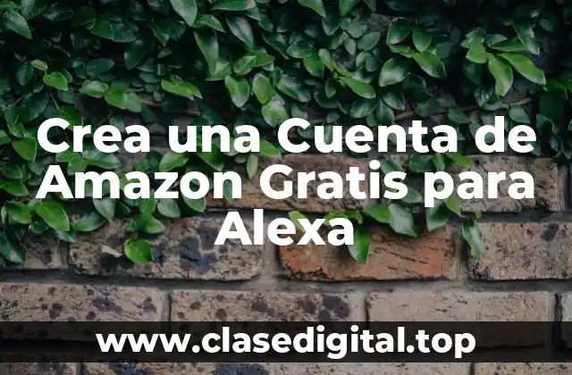 ¿Por qué Necesito una Cuenta de Amazon para Alexa?