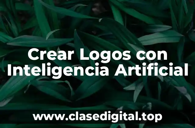 Crear Logos con Inteligencia Artificial
