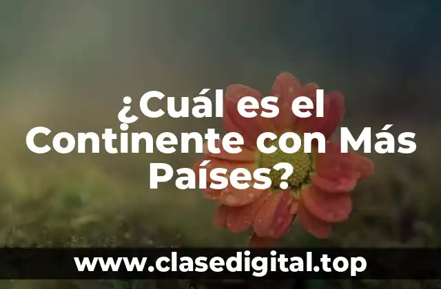 ¿Cuántos Países Hay en África?