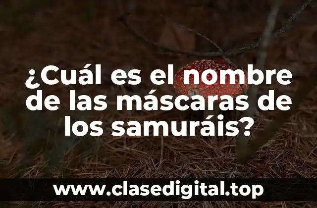 Orígenes de las máscaras de los samuráis