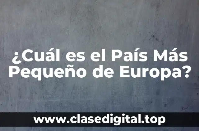¿Qué es un País Pequeño?
