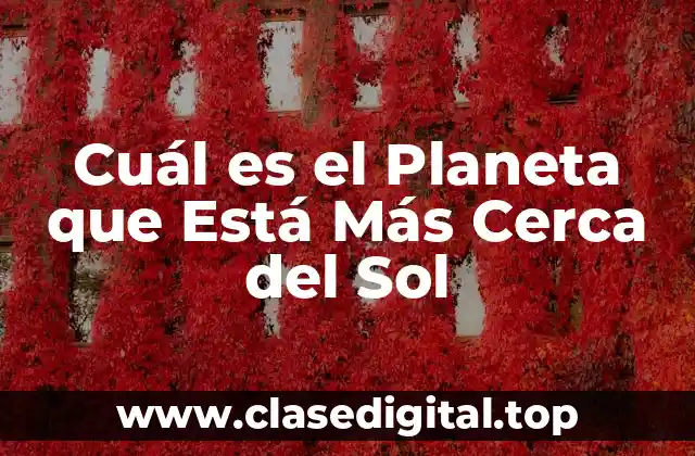 La Distanacia entre los Planetas y el Sol