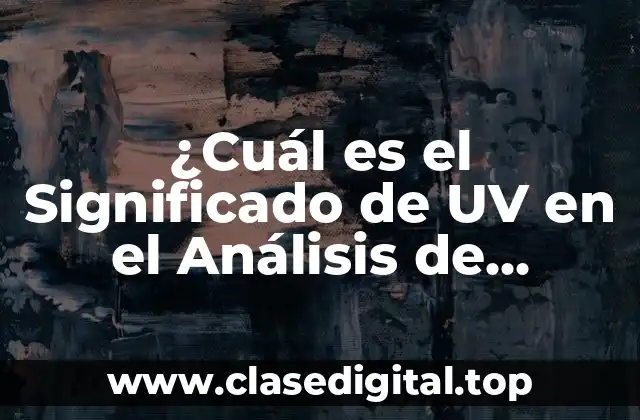 ¿Cuál es el Significado de UV en el Análisis de Audiencia?