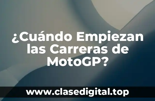 Historia de la MotoGP - Orígenes y Evolución del Deporte