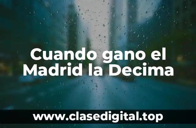 La Búsqueda de la Décima: Un Sueño de 12 Años