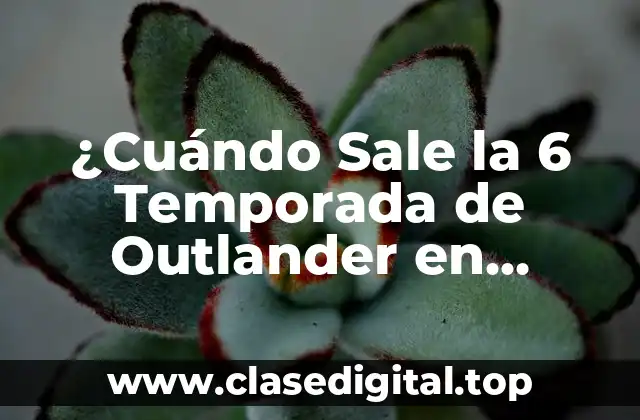 ¿Cuándo Sale la 6 Temporada de Outlander en Netflix?