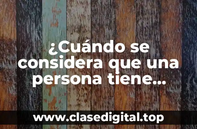 ¿Cuándo se considera que una persona tiene fiebre? (39 grados de temperatura corporal)