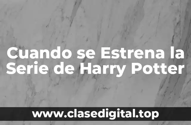 La Creación de la Serie de Harry Potter