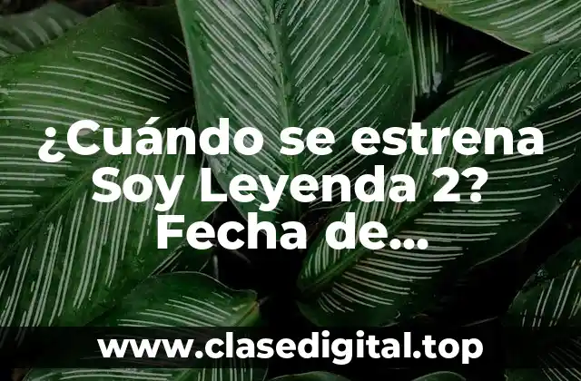 La historia detrás de Soy Leyenda