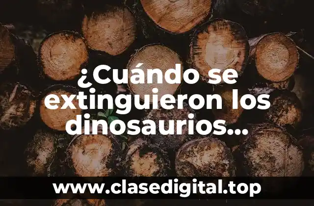 La teoría del impacto del asteroide