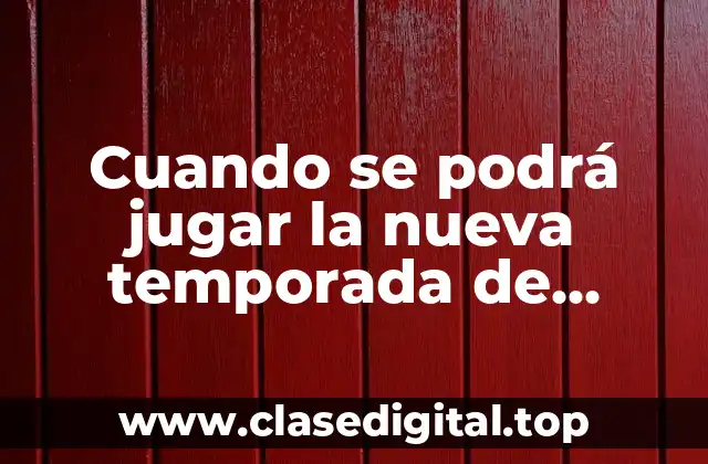 Cuando se podrá jugar la nueva temporada de Fortnite | Fecha de lanzamiento y novedades