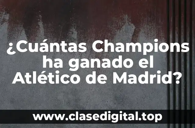 La primera Champions del Atlético de Madrid - 1959-60
